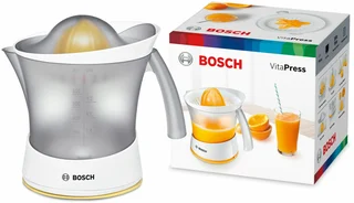 Zitruspresse VitaPress MCP3000N, Universal-Presskegel für kleine und große Früchte, hohe Saftausbeute, 0,8l Saftbehälter, BPA-frei,