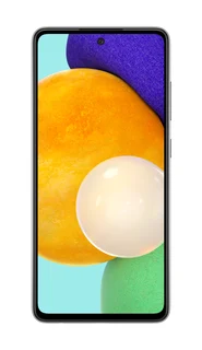 Galaxy A52 Smartphone, 6,5-Zoll-FHD+ Infinity-O-Display, 6 GB RAM und 128 GB erweiterbarer interner Speicher, 4.500-mAh-Akku und ultraschnelles