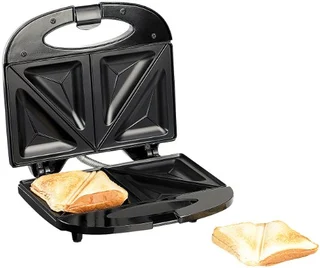 Sandwitchmaker: Antihaft-beschichteter Sandwich-Toaster für 4 Portionen, 750 Watt (Sandwich Toster, Toaster Sandwichmaker, Waffeleisen)