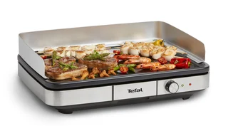 Maxi Plancha Elektro-Tischgrill CB690D | Extra groß | Antihaft Teppanyaki Platte | Leichte Reinigung | Innen und außen nutzbar | Inkl. abnehmbarem