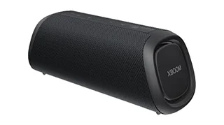 XBOOM Go DXG7, tragbarer Bluetooth-Lautsprecher (40 Watt, Google Assistant, Siri, Beleuchtung), Schwarz