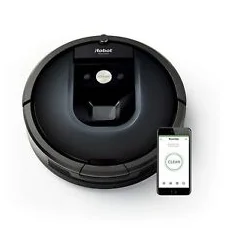 Roomba 981 Saugroboter mit 3-stufigem Reinigungssystem, Raumkartierung, Teppich-Turbomodus, zwei Multibodenbürsten, WLAN Staubsauger Roboter für