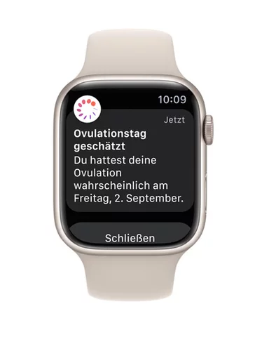 Der Ovulations-Tracker der Apple Watch Series 8