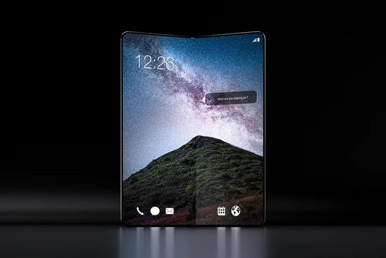 Samsung Z Fold-Smartphones lassen sich vertikal falten