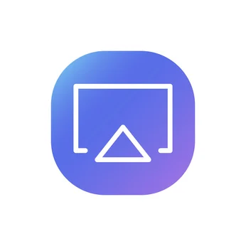 Das Symbol der Airplay Schnittstelle