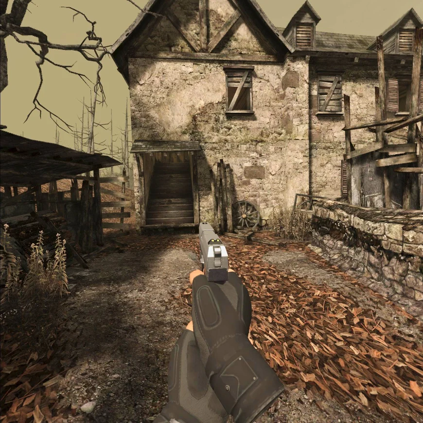 Resident Evil 4 VR in der Meta Quest 2