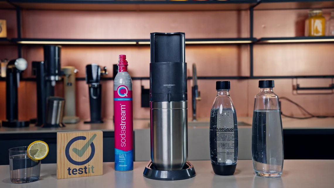 SodaStream DUO Lieferumfang im Test bei testit.