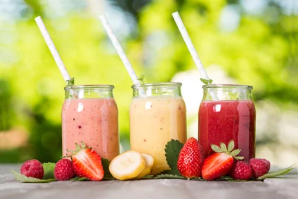 Drei verschiedene Smoothies