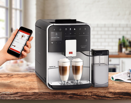 Ein smarter Kaffeevollautomat von Melitta