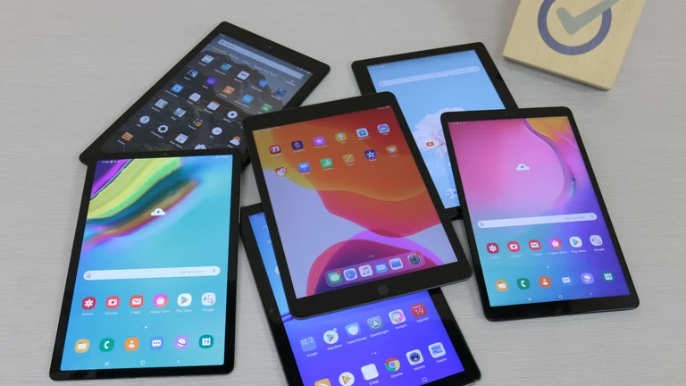 Die Testgeräte unseres Tablet Tests